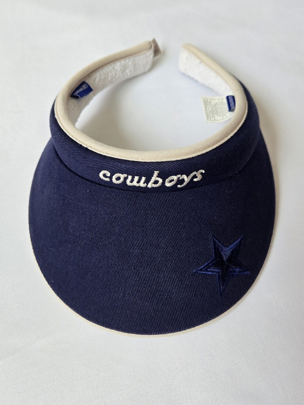 Dallas Cowboys Reebok Women’s Visor Blue NFL Football One Size